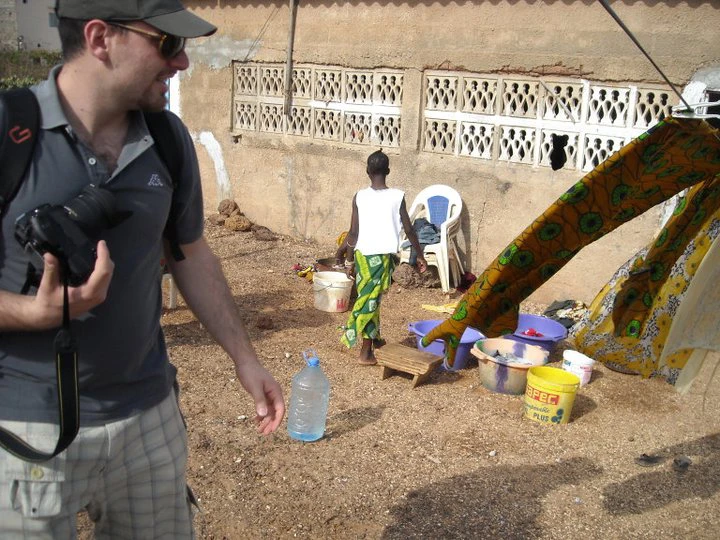 il mio arrivo a dakar. viaggio in africa.