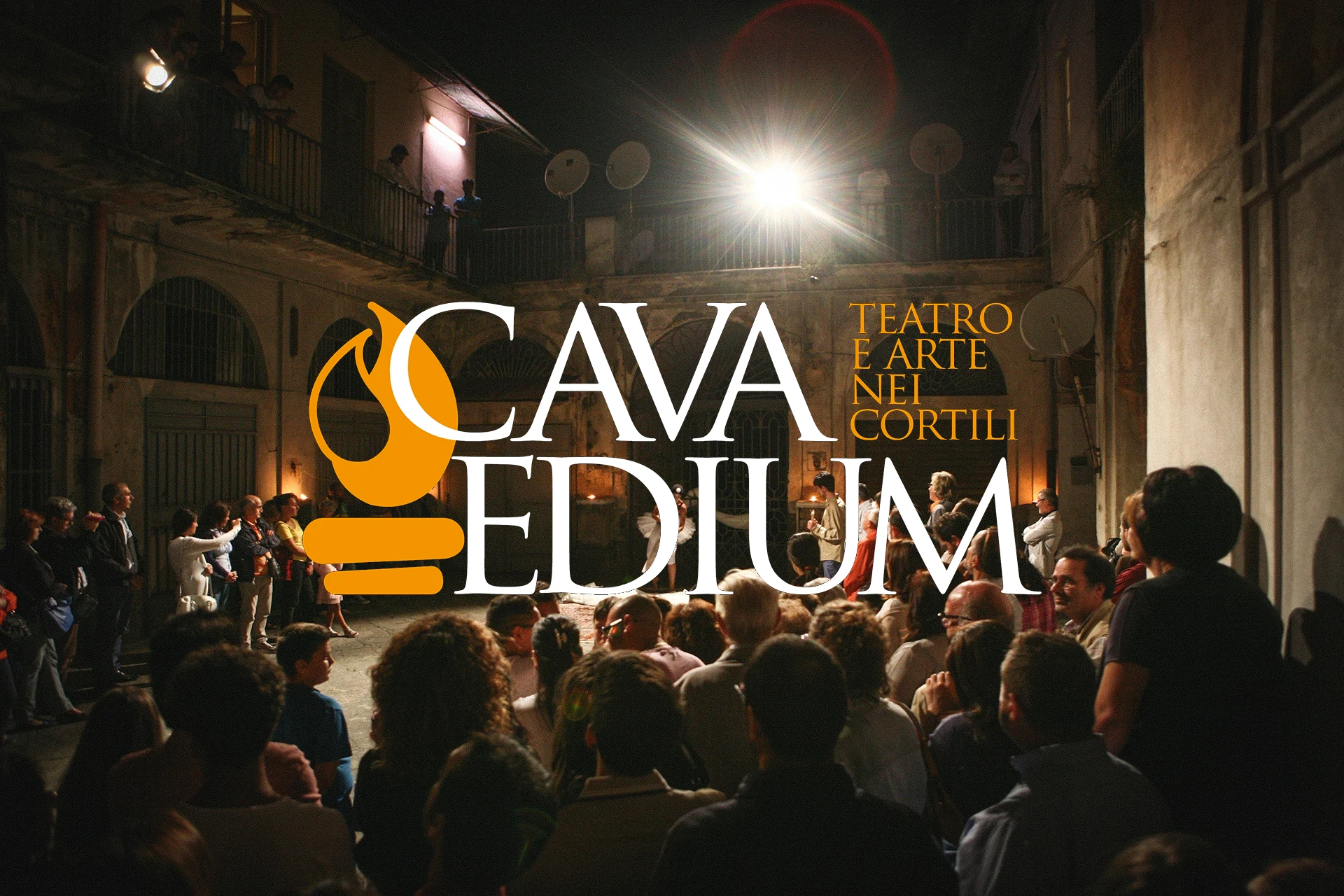 Cavaedium arte e teatro nei cortili Sant'Arpino con l'attore Massimo Andrei